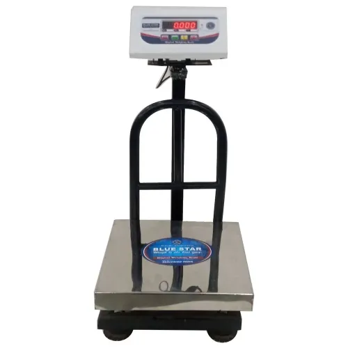 Blue Star Stainless Steel Platform Scale S.S Pan Manufacturers in Nanded